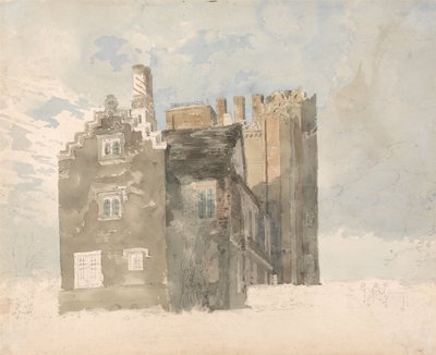 Layer Marney Hall, Essex de Thomas Girtin
